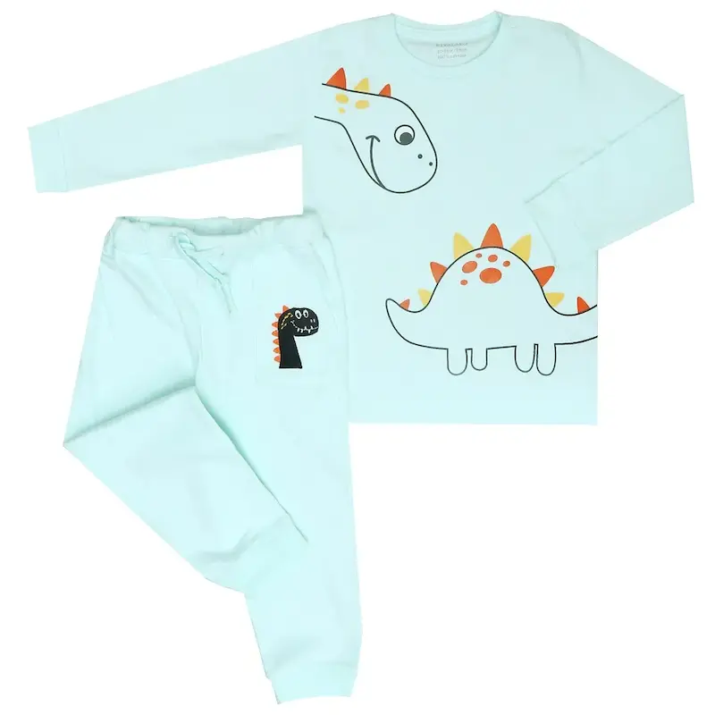 ست بلوز آستین بلند و شلوار رستا( 12 ماه تا 5 سال 