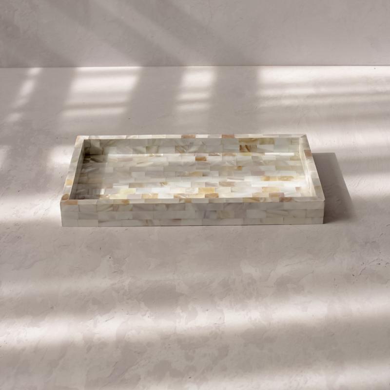 سینی مستطیل صدف