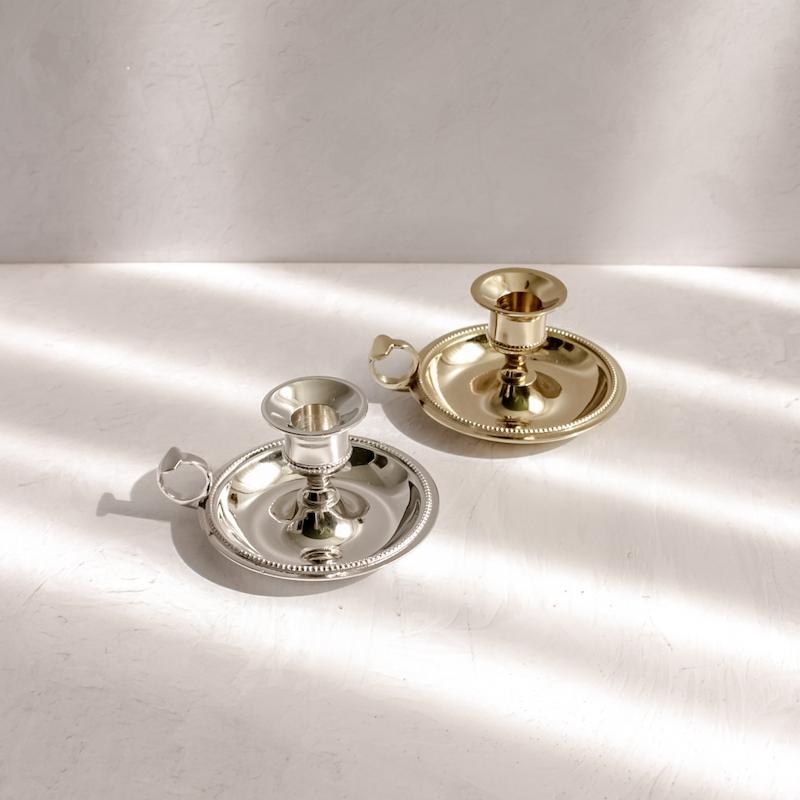 جاشمعی انگشتی برنجی