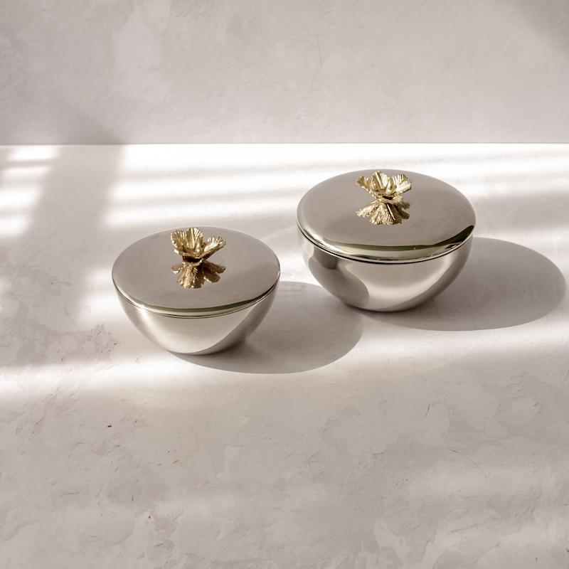 بانکه شکلات سیلور گل طلایی