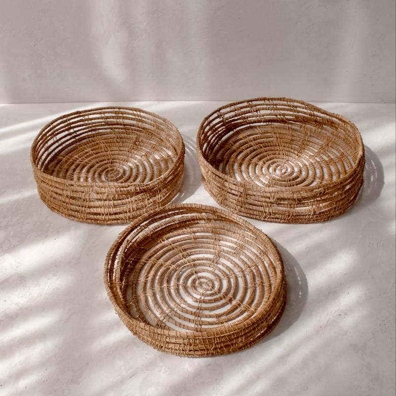 سبد برگ خرما