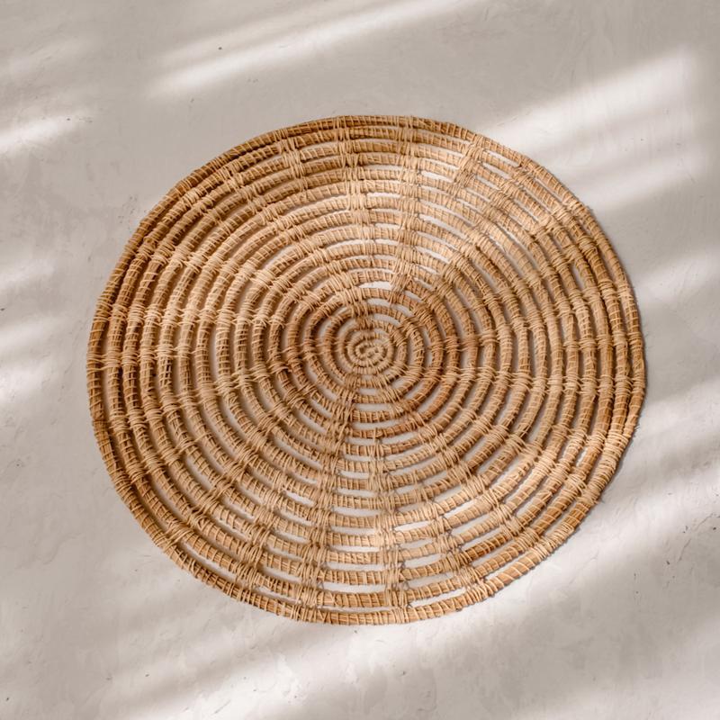 زیر بشقابی برگ خرما