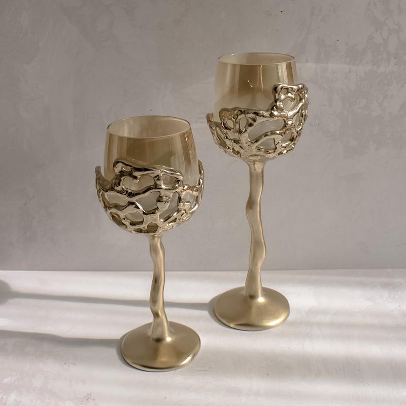 شمعدان دوسایز کلاسیک