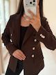 کت elegant قهوه ای 