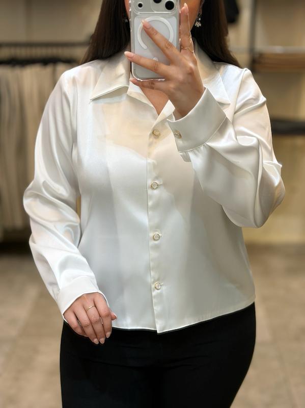شومیز ساتن 