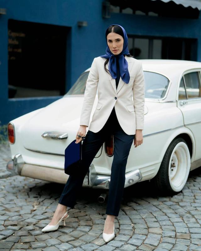 کت‌تک زنانه با پارچه وارداتی 