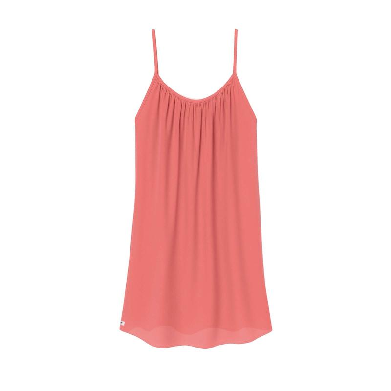 پیراهن حریر استرابری