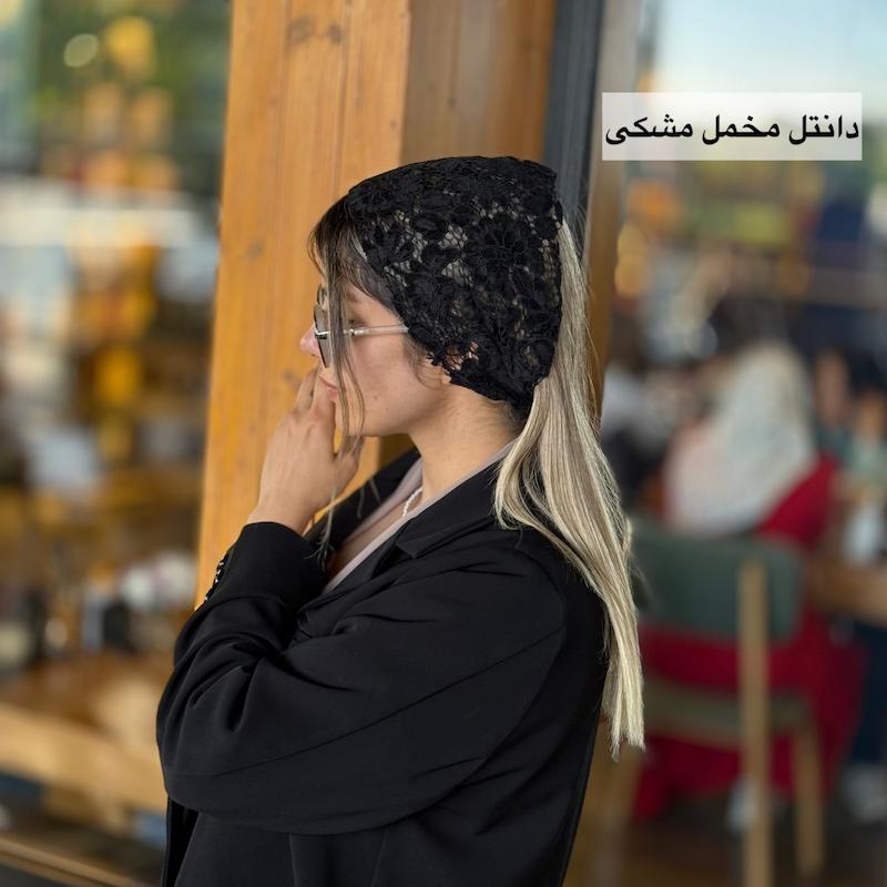 هدبند دانتل مخمل(گرم بالا) 