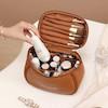 کیف میکاپ بگ ژورنالی چرمی