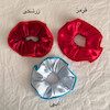 اسکرانچی ساتن حاشیه دار