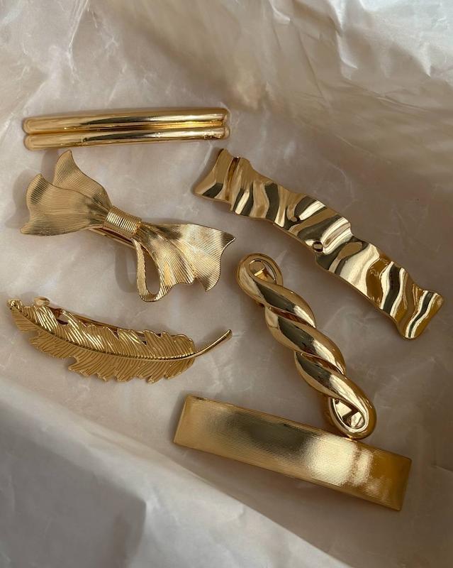 گیره فرانسوی فلزی فرنچ بارت