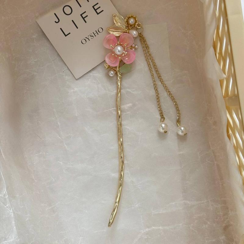 کانزاشی گل صورتی