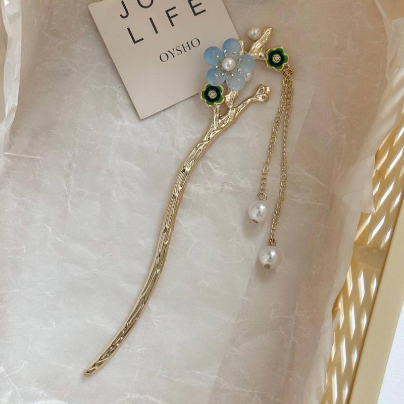 کانزاشی گل آبی