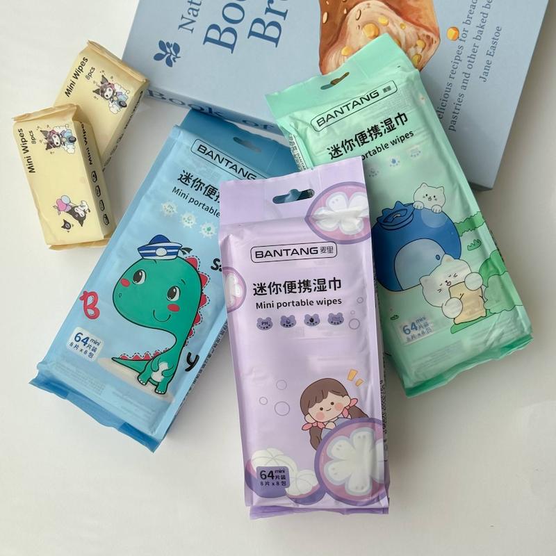 دستمال مرطوب فانتزی مینی