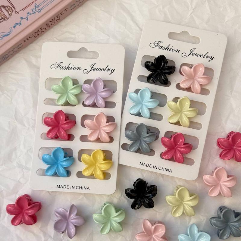 پک کلیپس پلومریا مینیاتوری شش عددی