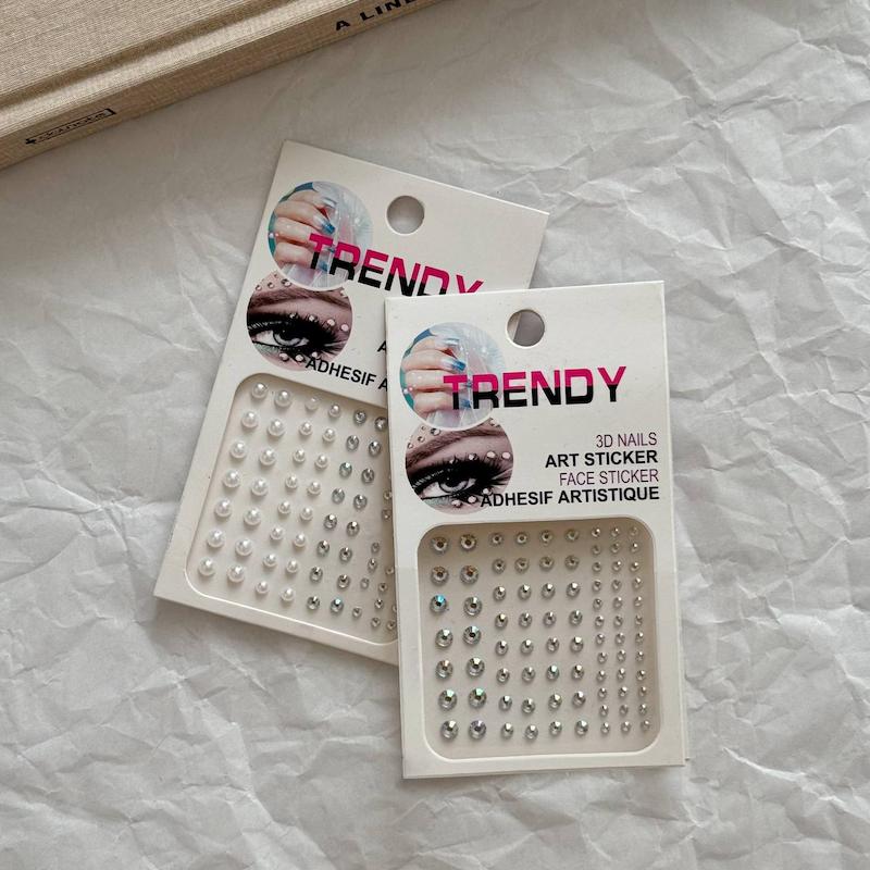 نگین و مروارید چسبی ریز