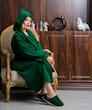 حوله تن پوش + دمپایی
