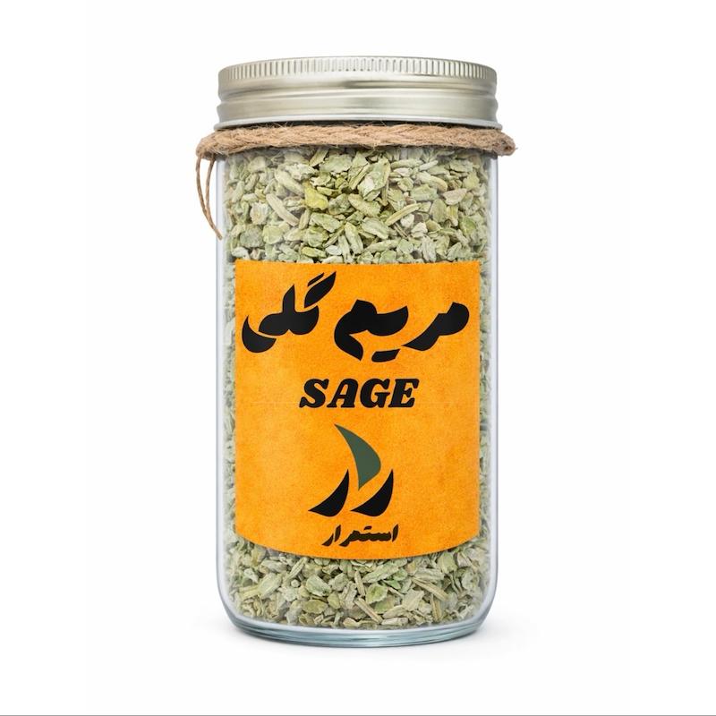 مریم گلی خشک 100 گرمی مناسب دمنوش و مصرف روزان