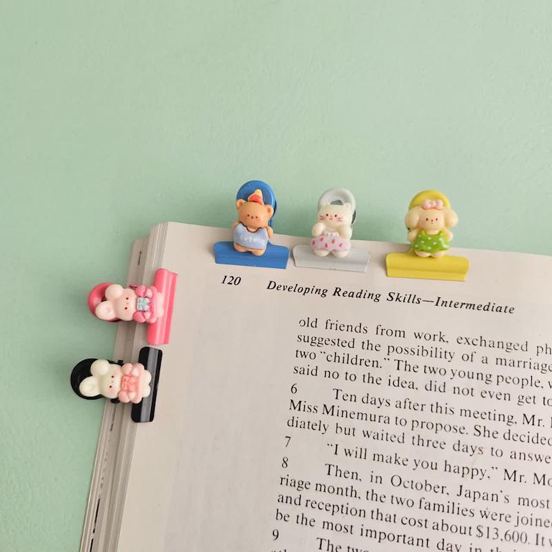 گیره فلزی استیکر دار