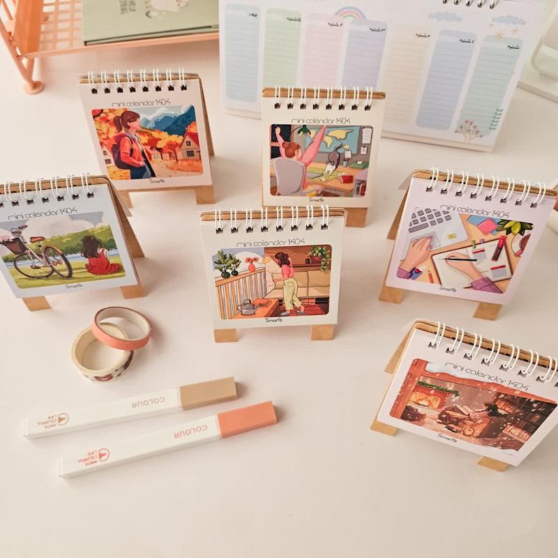 تقویم مینی سری دختر ۱۴۰۵