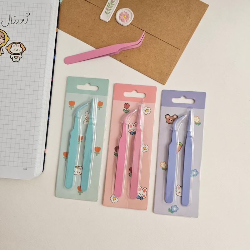 پنس دوتایی پاستلی