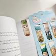 بوک مارک 6عددی طرح گربه