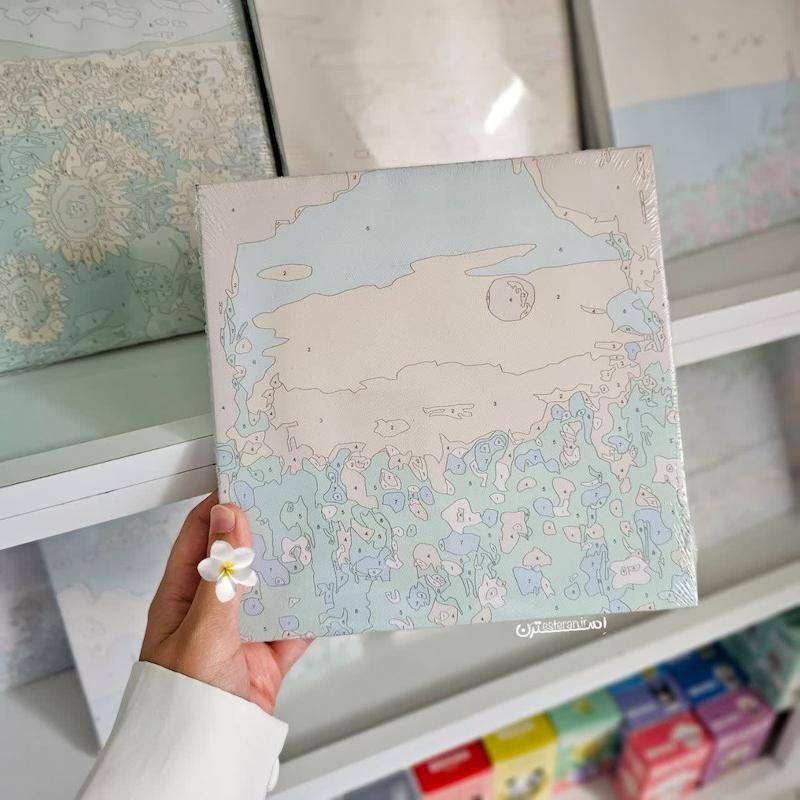 بوم رنگ آمیزی شماره دار سایز ۲۰در۲۰