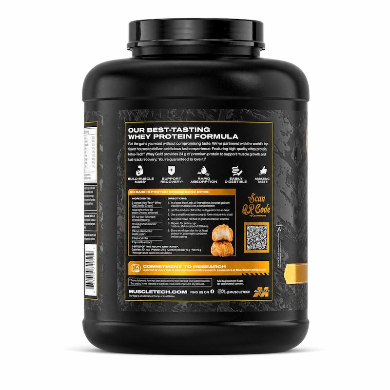 پروتئین وی MuscleTech کرم وانیل
