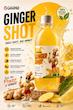 نوشیدنی زنجبیل جینوپاد│Ginger Shot طبیعی،انرژی زا،تقویت سیستم ایمنی با ویتامین C و طعم لیمو