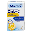 قرص زینک و ویتامین سی میولیس Zink + C تعداد 60 عددی