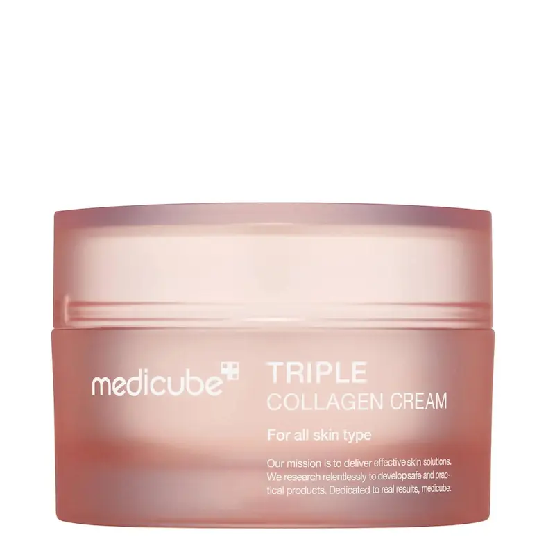 کرم ضد چروک صورت مدیکیوب, مدل Triple Collagen مناسب انواع پوست حجم ۵۰ میلی‌لیتر
