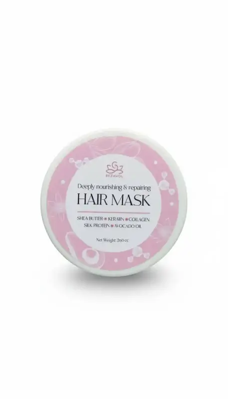 ماسک مو کاسه‌ای مغذی و ترمیم‌کننده سزامول حاوی شی باتر، کراتین و کلاژن مناسب موهای خشک و آسیب‌دیده حجم ۲۵۰ میلی‌لیتر