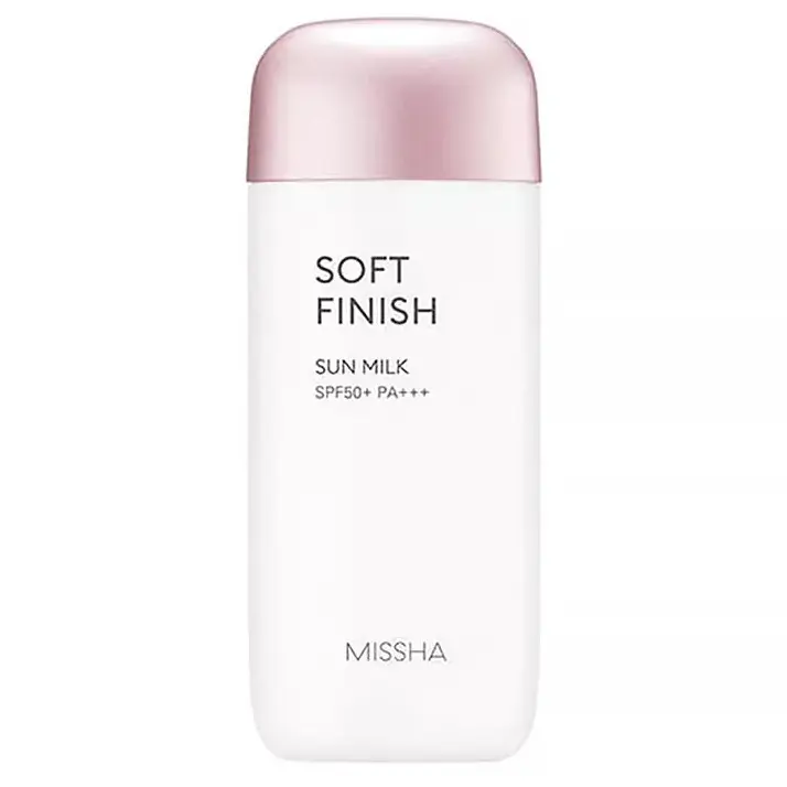 کرم ضد آفتاب میشا SPF50 مدل Soft Finish مناسب انواع پوست حجم 70 میلی لیتر 