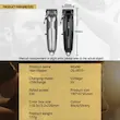 ماشین اصلاح موی سر و صورت مردانه شارژی دالینگ مدل DL-0070