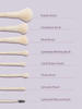 ست براش صورت و چشم مدل پرو کور شیگلم رنگ بژ sheglam Pro Core Brush Kit