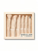 ست براش صورت و چشم مدل پرو کور شیگلم رنگ بژ sheglam Pro Core Brush Kit