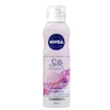 موس شستشوی بدن کرمی زنانه نیوآ مدل Silk Raspberry مناسب انواع پوست حجم 200 میلی‌لیتر