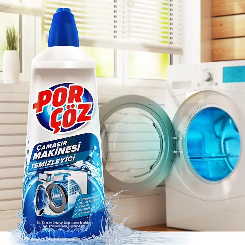 مایع جرمگیر ماشین لباسشویی پورچوز حجم 250ml