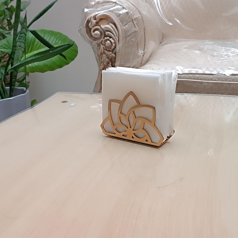 جای دستمال کاغذی مدل نیلوفر کد 2005