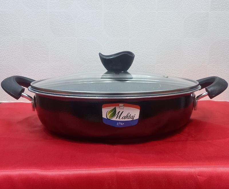 تابه گرانیتی مهتاج سایز 30 (درب دار)