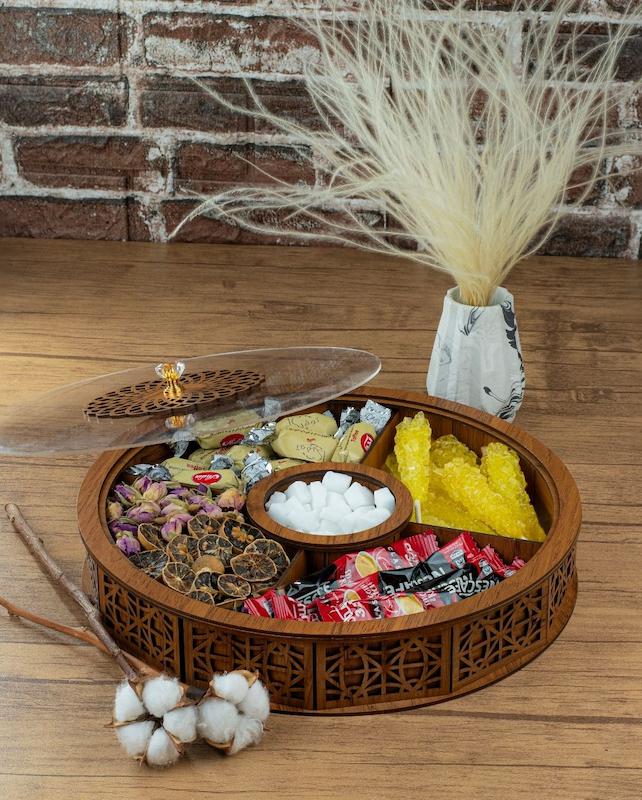 اردوخوری 5 خانه گرد  قلهک مدل یاس
