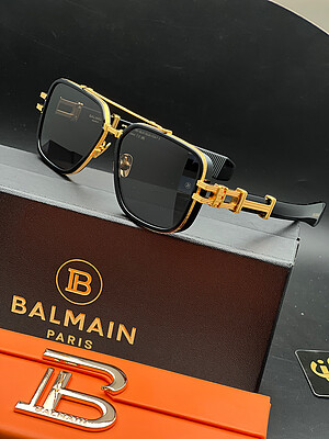 عینک فوق لوکس و جذاب و اورجینال بالمن  Balmain BPS 146B - 58/BLK-GLD/CAT3