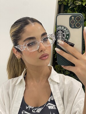عینک‌پرادا شفاف (کد۲۶۰
