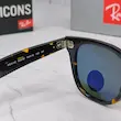 ریبن ویفرر 2140 سایز 54 عدسی شیشه پلاریزه آنتی رفلکس RAYBAN WAYFARER رنگ هاوانا عدسی سبز (فول پک)