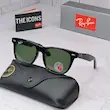  ریبن ویفرر 2140 سایز 54 عدسی شیشه پلاریزه آنتی رفلکس RAYBAN WAYFARER رنگ هاوانا عدسی سبز (فول پک)
