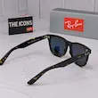  ریبن ویفرر 2140 سایز 54 عدسی شیشه پلاریزه آنتی رفلکس RAYBAN WAYFARER رنگ هاوانا عدسی سبز (فول پک)