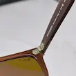 ⭐ ریبن ویفرر 2140 سایز 50 عدسی شیشه پلاریزه آنتی رفلکس RAYBAN WAYFARER رنگ قهوه ای (فول پک)