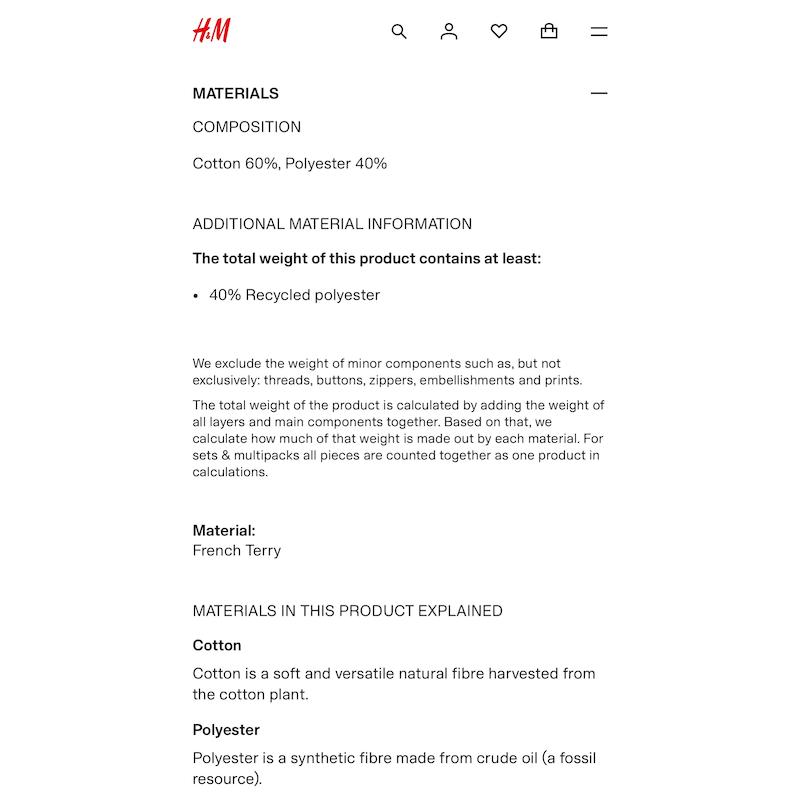 شلوارک اچ اند ام H&M No. 0992104003