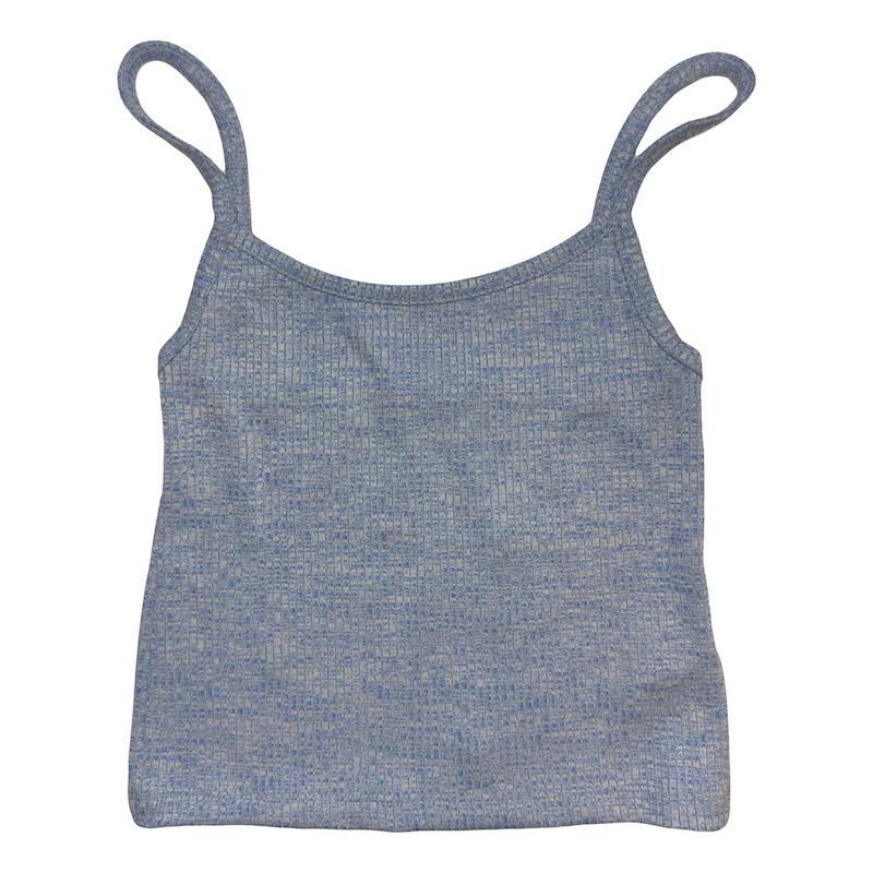 مینی تاپ کبریتی زنانه آبی استرادیواریوس Stradivarius