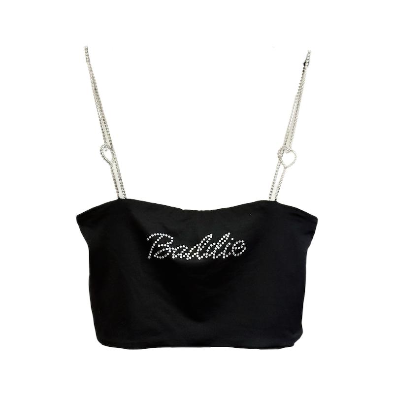 دکلته بانداژی با بند نگینی از برند آسوس ASOS